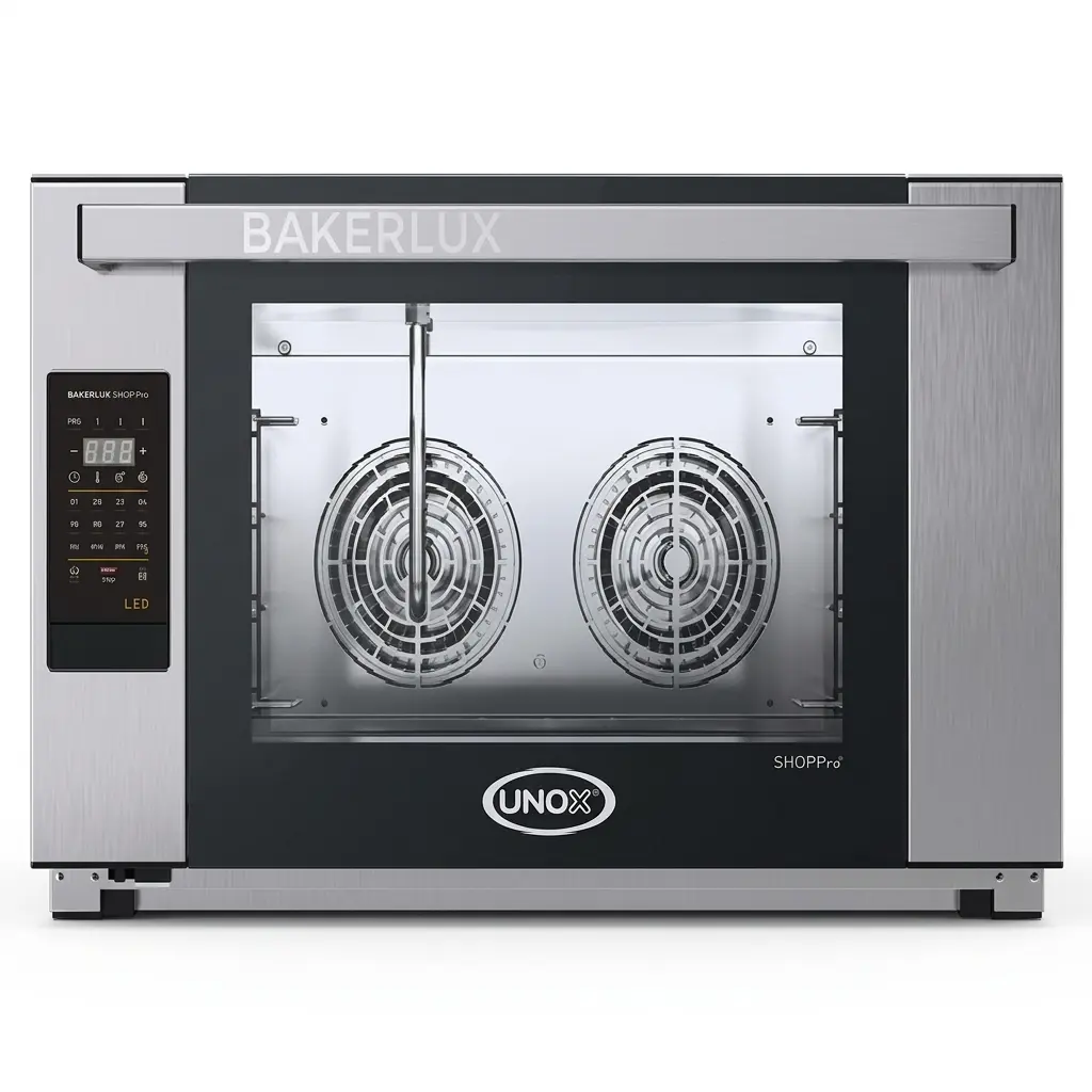 Horno SHOP PRO LED ROSSELLA XEFT-04EU-ELDV BAKERLUX  4 bandejas 60x40cm UNOX