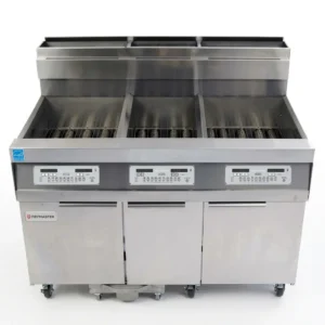 Freidora Frymaster BIGLA30 a Gas: Sistema de 3 Tanques con Filtrado Automático