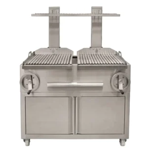 GP95 parrilla Robata a carbon de sobreponer con distintos niveles ideales