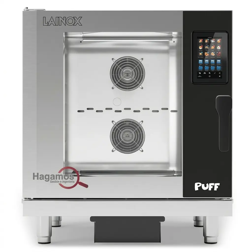 PUFF PFEN064 DE LAINOX horno de bajo consumo para cocinas 6 o 7 bandejas